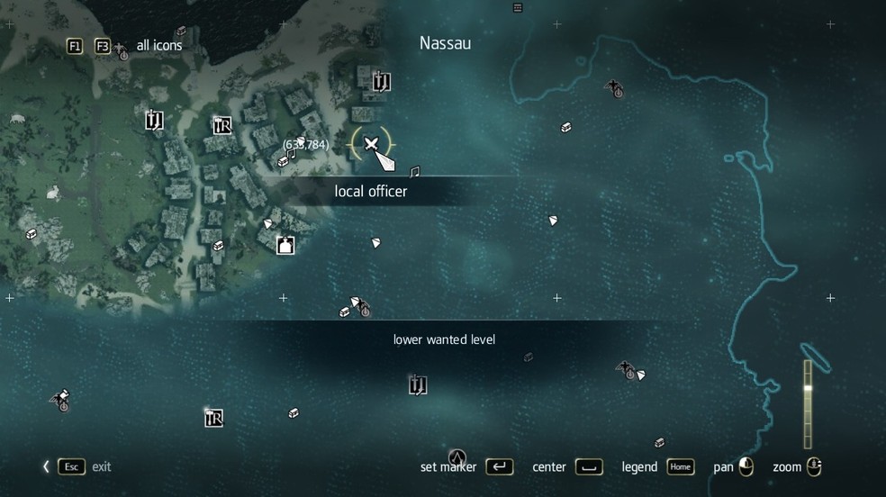 Assassin's Creed 4 Black Flag : Mapas do Tesouro #03 - [633,784] 