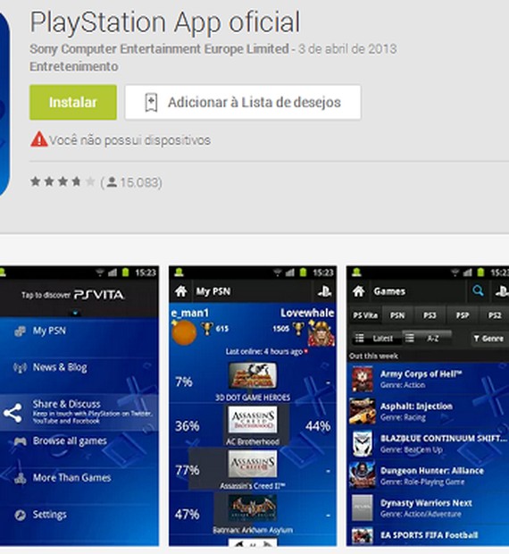PlayStation™App  Conecte-se com seu mundo PlayStation no Android e no iOS