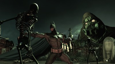 Batman: Arkham Trilogy  Versão física possui apenas Batman: Arkham Asylum  e os outros dois jogos