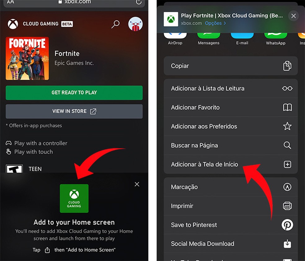 Fortnite volta a dispositivos Apple com Xbox Cloud Gaming - Canaltech