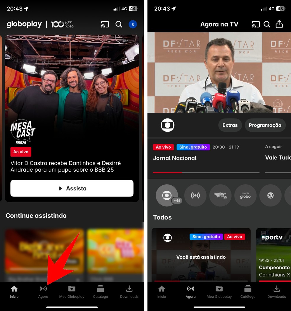  Reprodução/Rodrigo Fernandes
