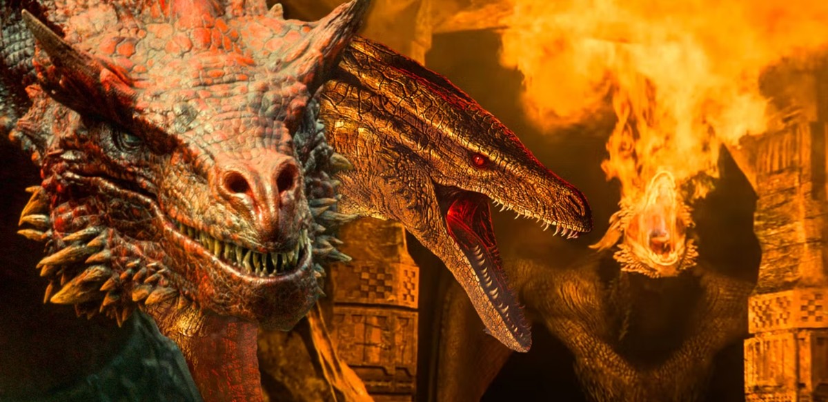 Tamanho dos dragões em House of the Dragon: veja qual é a maior das feras