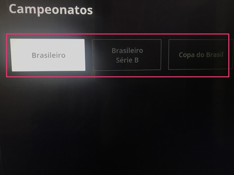 Como usar o app Globo Esporte para assistir a jogos ao vivo na smart TV