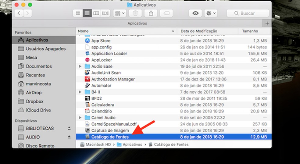 Como instalar novas fontes no Mac