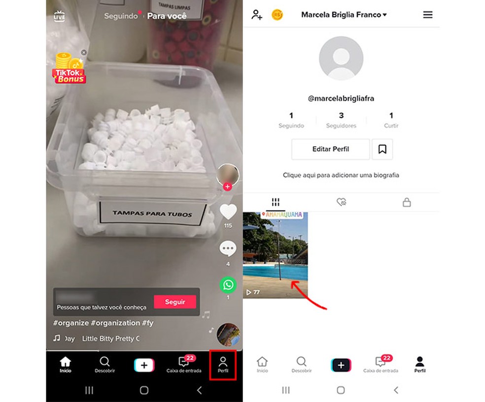 TikTok: como fixar um vídeo no seu perfil [iPhone e iPad