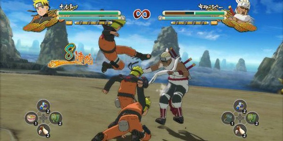 Naruto Online - Os 3 ninjas do som são seguidores de