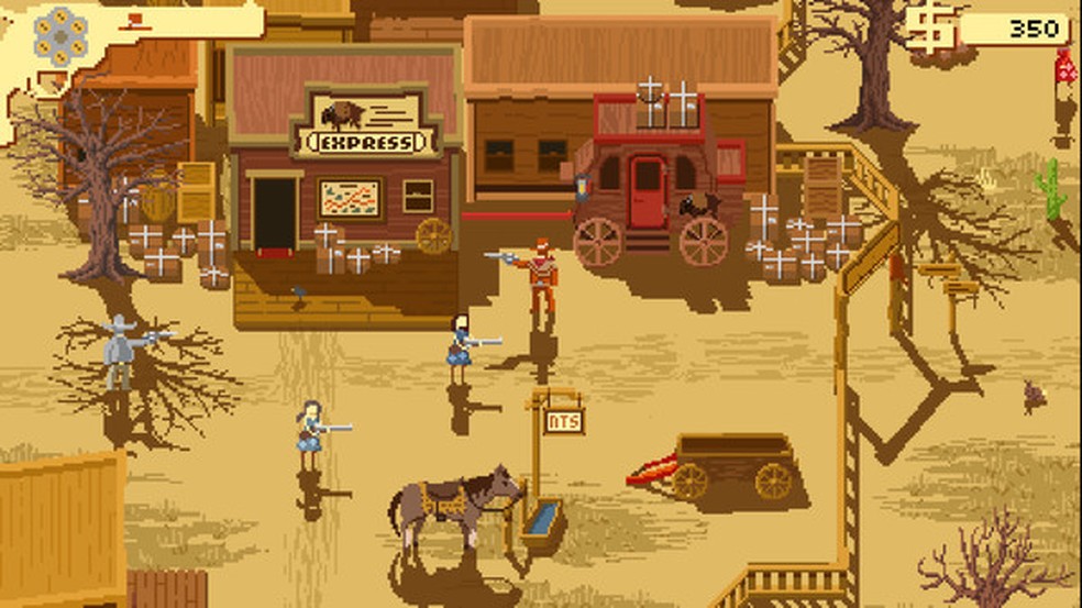 Westerado: Double Barreled é uma boa pedida para os amantes de jogos indie — Foto: Reprodução/Steam