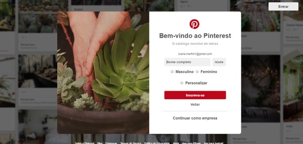 Como usar o Pinterest