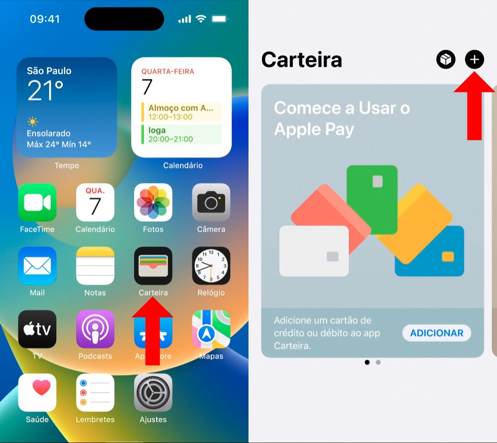 Como colocar o cartão no celular e fazer pagamentos no iPhone e Android