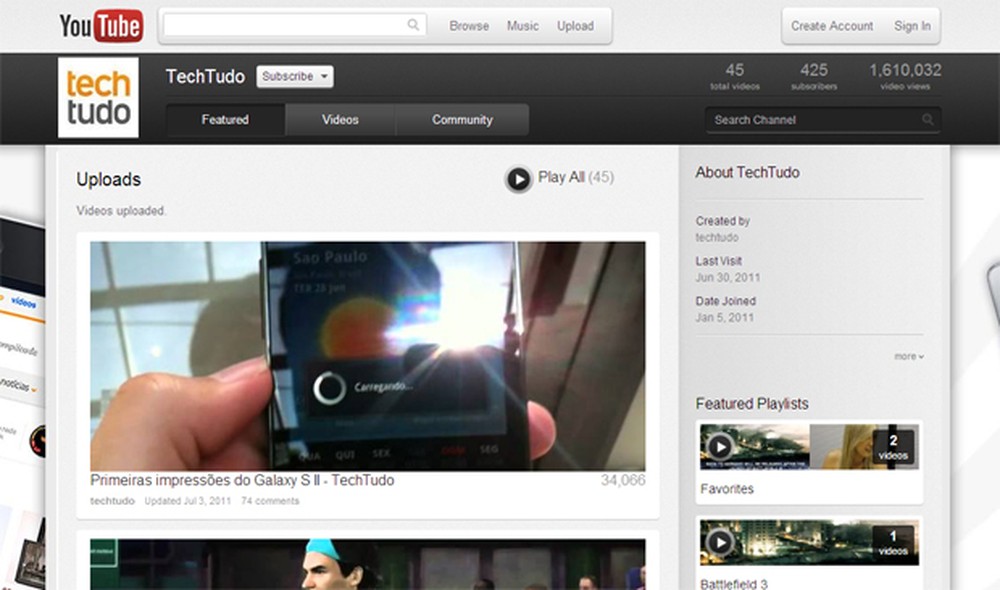 Veja agora a nova interface do YouTube