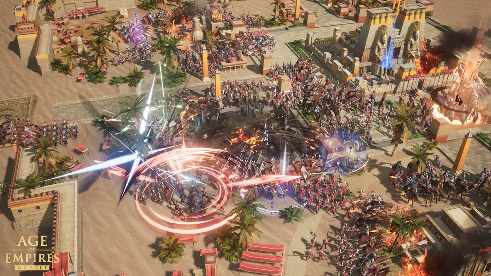 Age of Empires Mobile aposta em gameplay adaptada ao mobile — Foto: Divulgação/Microsoft