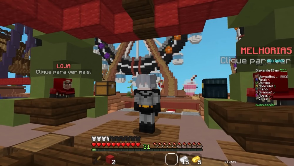 Minecraft Mush: conheça minigames, IP e mais do servidor criado em 2016