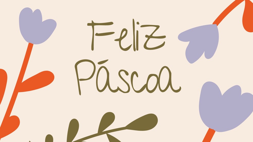 Mensagem de Páscoa para crianças: aprenda a fazer cartões personalizados no Canva  — Foto: Reprodução/Canva