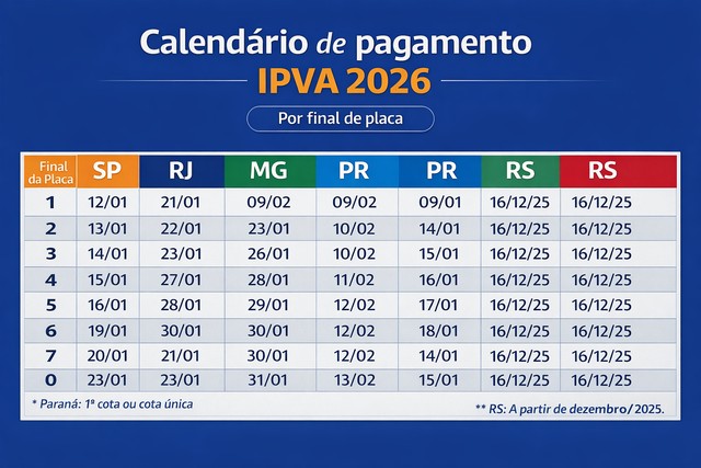 Guia completo do IPVA 2026: como consultar, calcular e pagar sem erros