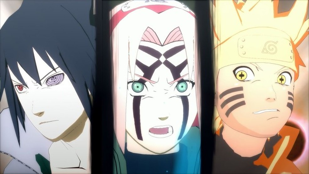 Naruto: Ultimate Ninja Storm 4 com personagens do filme The Last