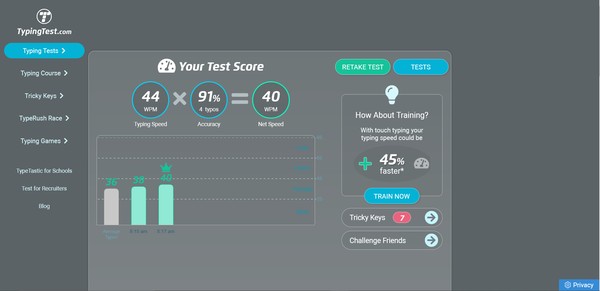 Site para treinar digitação grátis: veja seis plataformas online