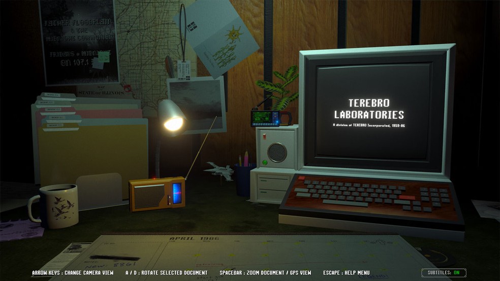 Things Too Ugly é um jogo de terror contado através de documentos de uma empresa escondendo seu passado — Foto: Reprodução/Steam