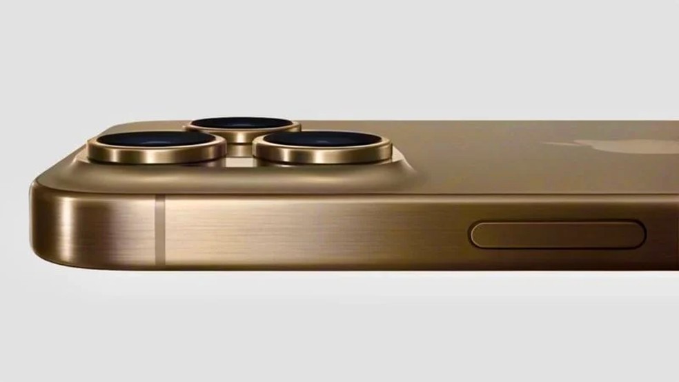 iPhone 16 Pro na cor bonze — Foto: Reprodução/MacRumors