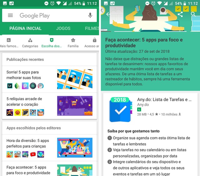 Dez truques e funções "escondidas" da Google Play Store