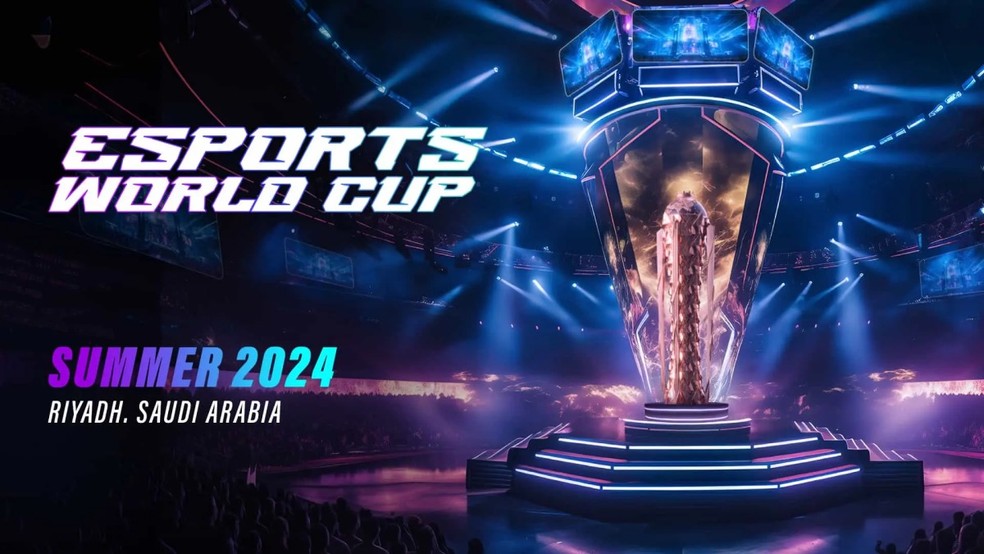 Copa do Mundo dos Esports será realizada na Arábia Saudita — Foto: Divulgação/Esports World Cup 2024