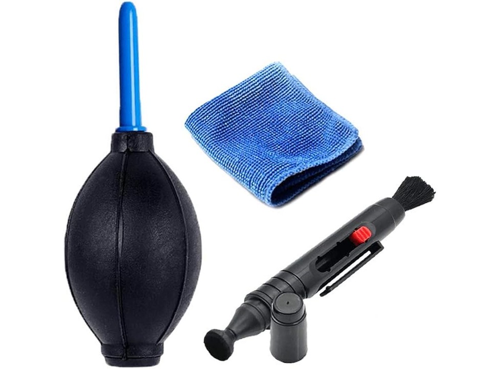 Kit higienizador de lentes é vendido no comércio online — Foto: Reprodução/Amazon