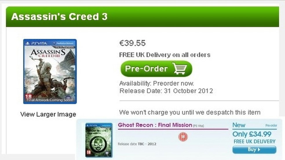 Ghost recon ps deals vita