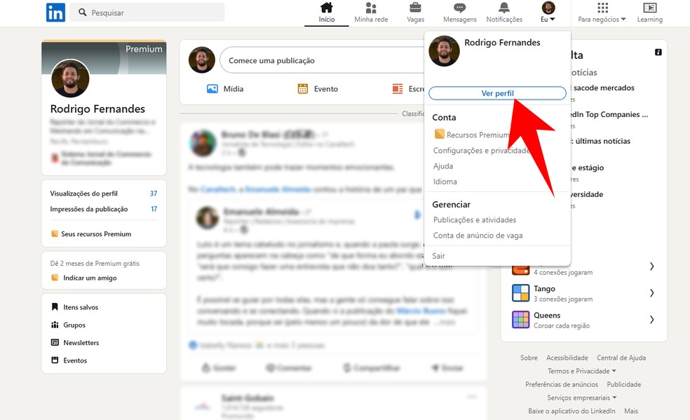  Reprodução/Rodrigo Fernandes
