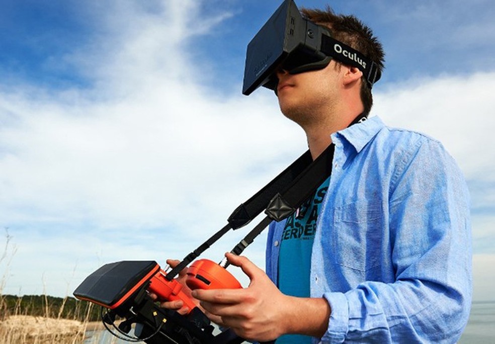 Drone controlado por smartphone envia imagens direto para o Oculus