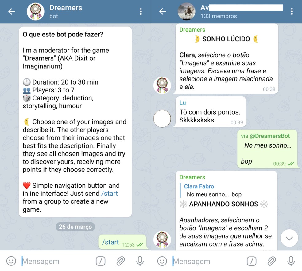 Robôs do Telegram e Discord oferecem de jogos a 'Tinder'; veja