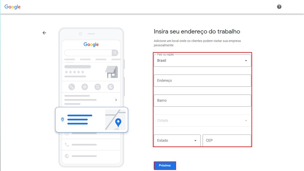 Como colocar uma empresa no Google Maps