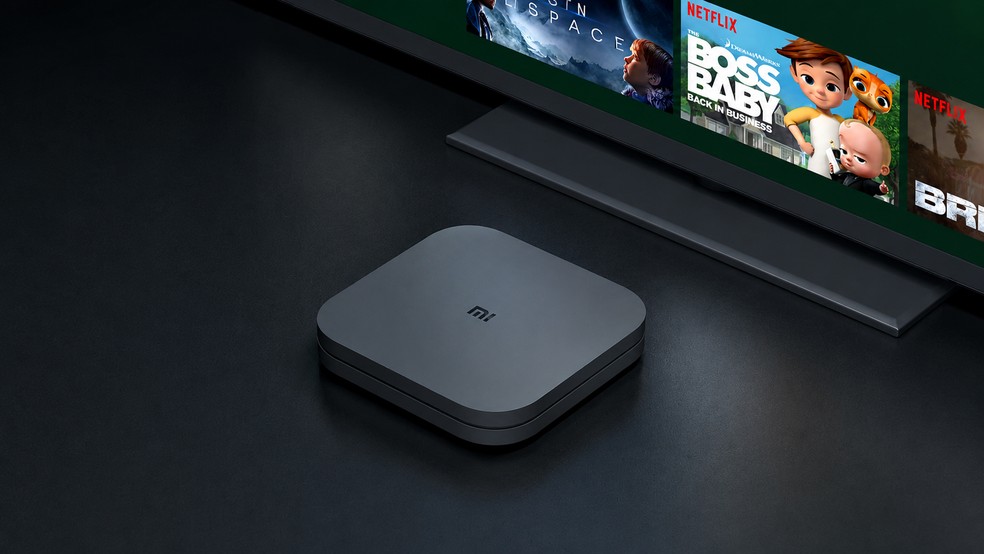 Xiaomi TV Box S possui suporte à resolução 4K — Foto: Divulgação/Xiaomi