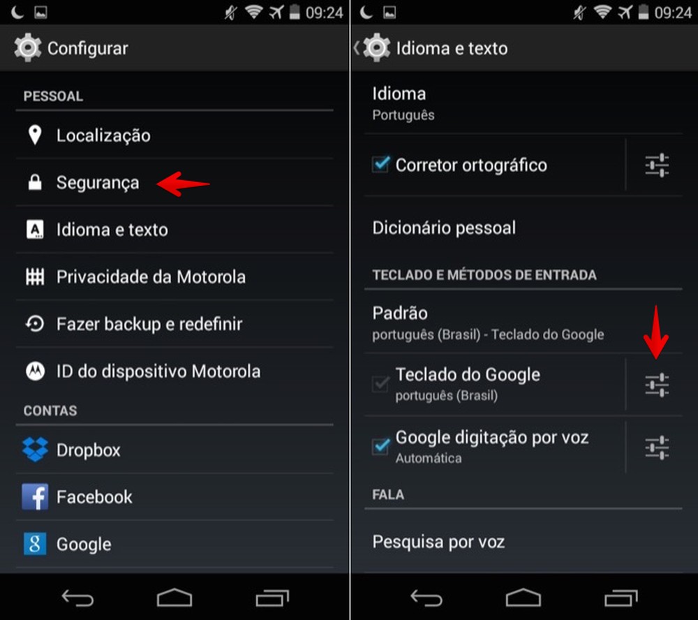 Veja como desativar o som e vibração do teclado do Android