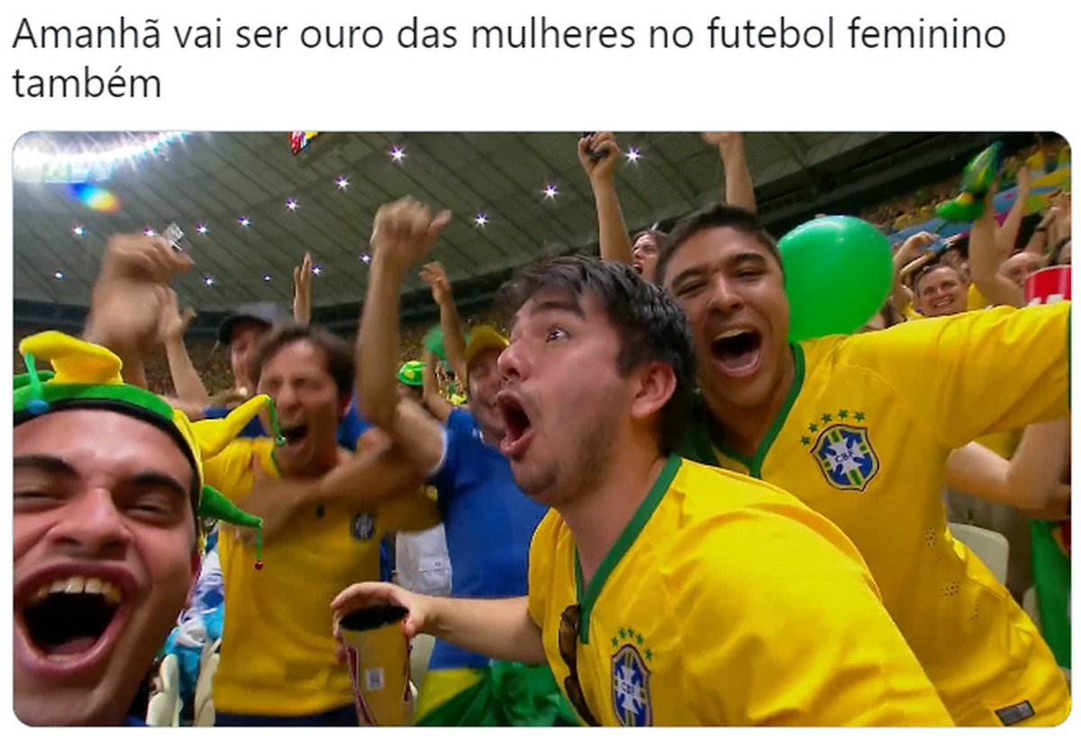 Final do futebol feminino já movimenta torcida do Brasil; veja memes