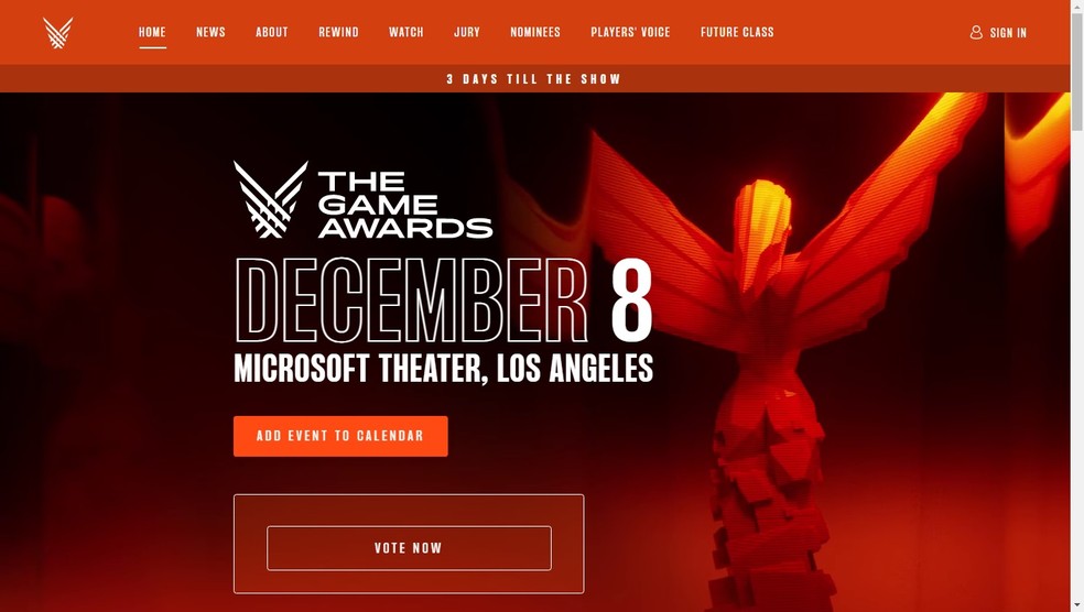 Confira a lista dos indicados ao The Game Awards 2022 - TGN