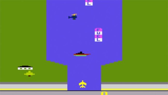 Passei de fase: River Raid - um dos marcos do Atari
