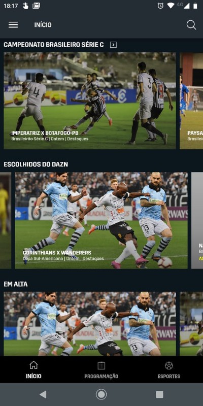 DAZN: Esportes ao vivo na App Store