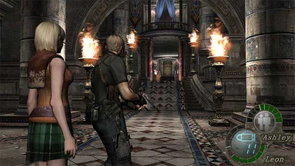 Testando Controles do Mercado Livre no Resident Evil 4 Remake