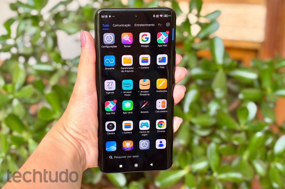 Expansão de memória do Xiaomi não pode ser encontrada no iPhone — Foto: Ana Letícia Loubak/TechTudo