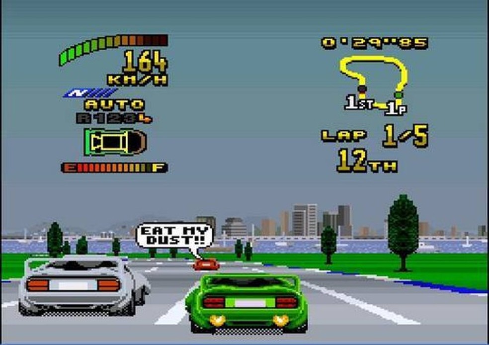 Relembre os melhores jogos de corrida para Mega Drive