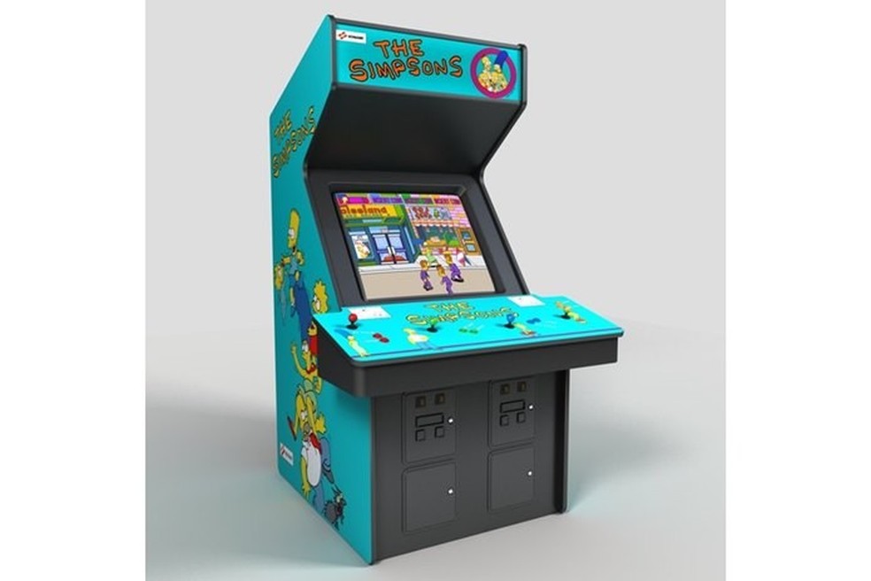 Máquina De Jogos Com Dois Jogos Anos 90-originais