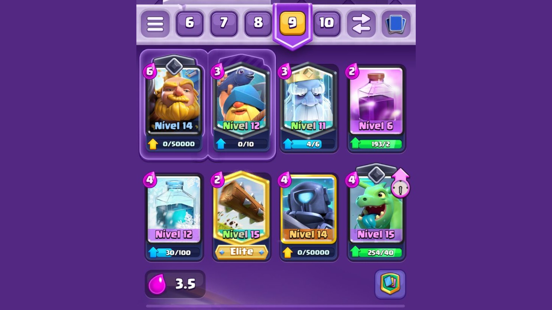 Melhores decks do Clash Royale para subir troféus rapidamente em 2025