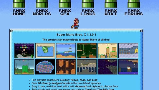 Aprenda como criar fases do Mario, usando a plataforma Super X