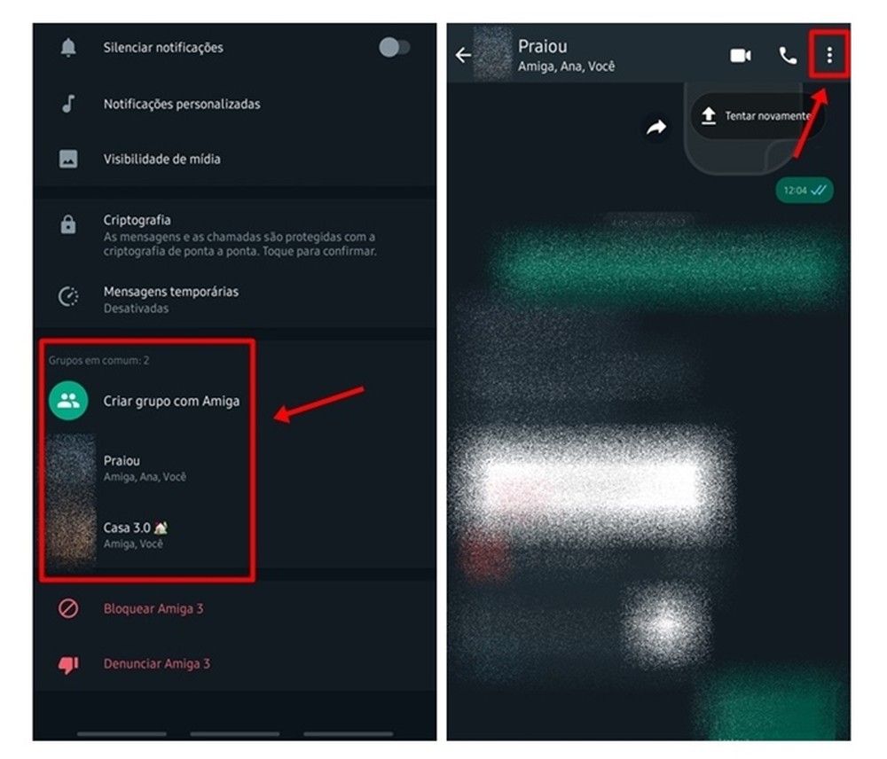 WhatsApp: como ver todos os grupos que você tem em comum com amigos