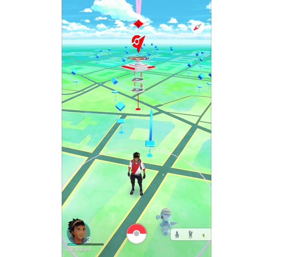 Como funcionam as Vitrines de Poképaradas em Pokémon GO?