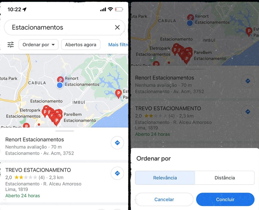 Google Maps agora ajuda você a achar onde estacionar seu carro