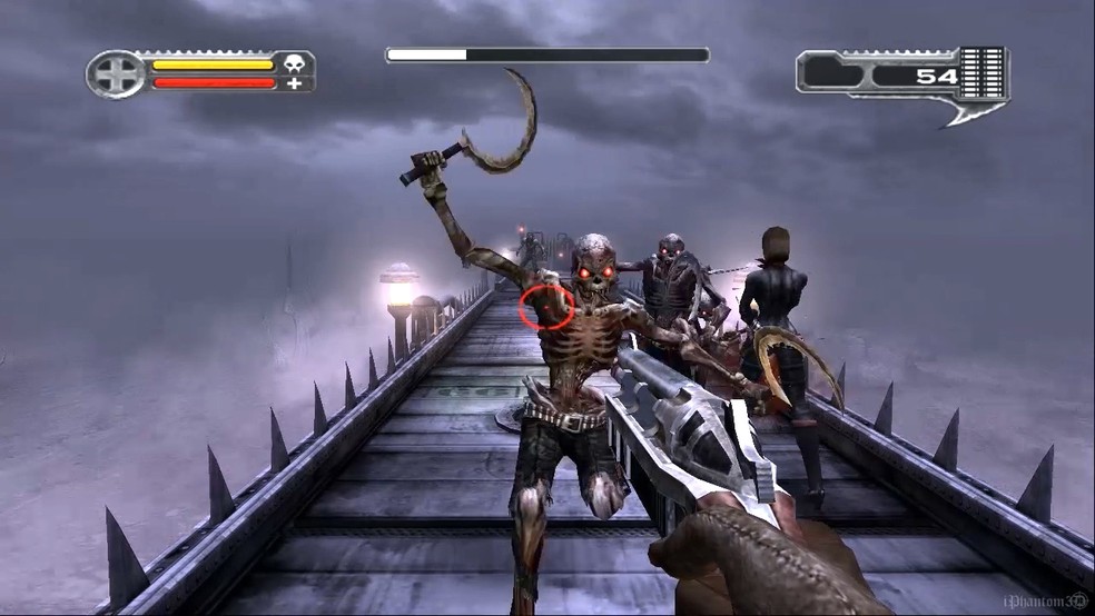 Lute contra monstros, vampiros e criaturas malignas em Darkwatch: Curse Of The West — Foto: Reprodução/iPhantom3D