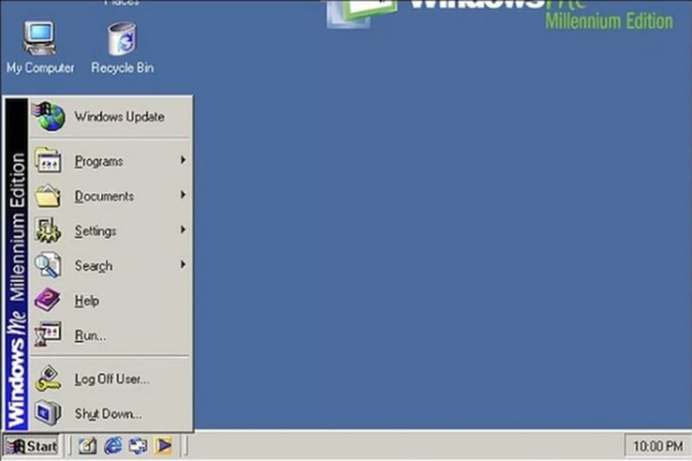 Windows Me foi lançado em 14 de setembro de 2000 — Foto: Reprodução/BBC.co.uk