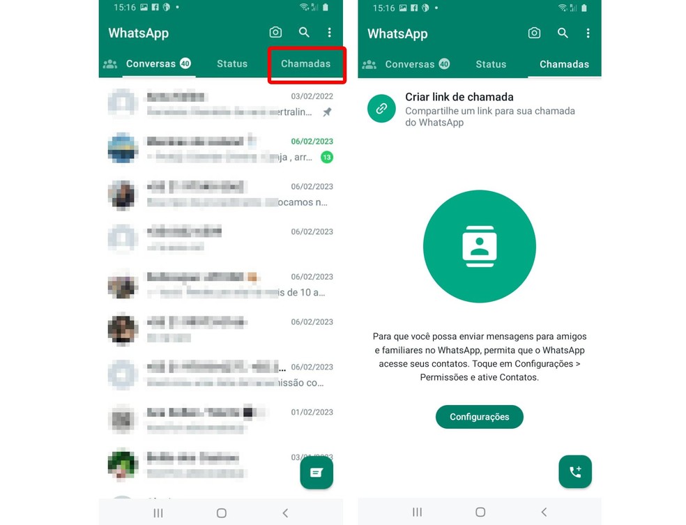 Como bloquear chamadas no WhatsApp no Android — Foto: Reprodução/Anna Kellen