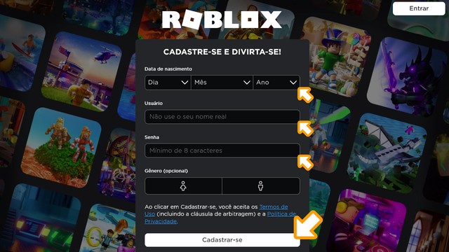 Como fazer conta no Roblox? Veja passo a passo para começar a jogar
