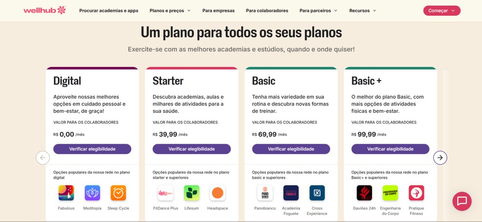  Reprodução/Wellhub